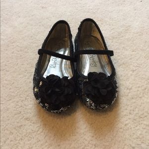 Cynthia Rowley sequin flats. Size 8 toddler.